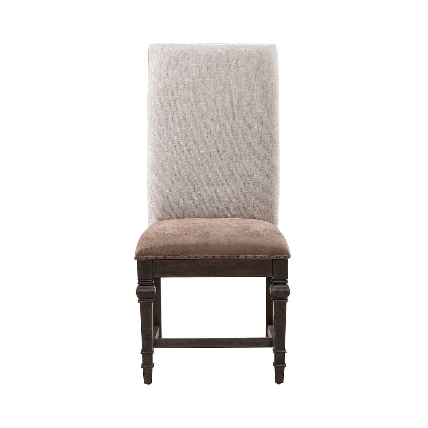 Paradise Valley - Upholstered Side Chair (RTA) - Dark Brown