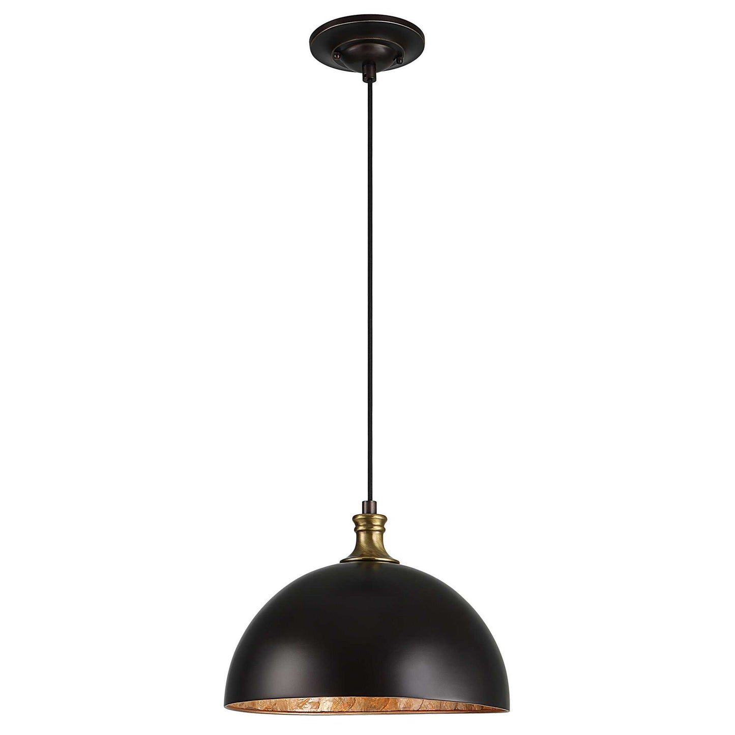 Placuna - 1 Light Pendant - Bronze