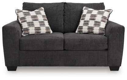 Loreo - Loveseat - Ebony