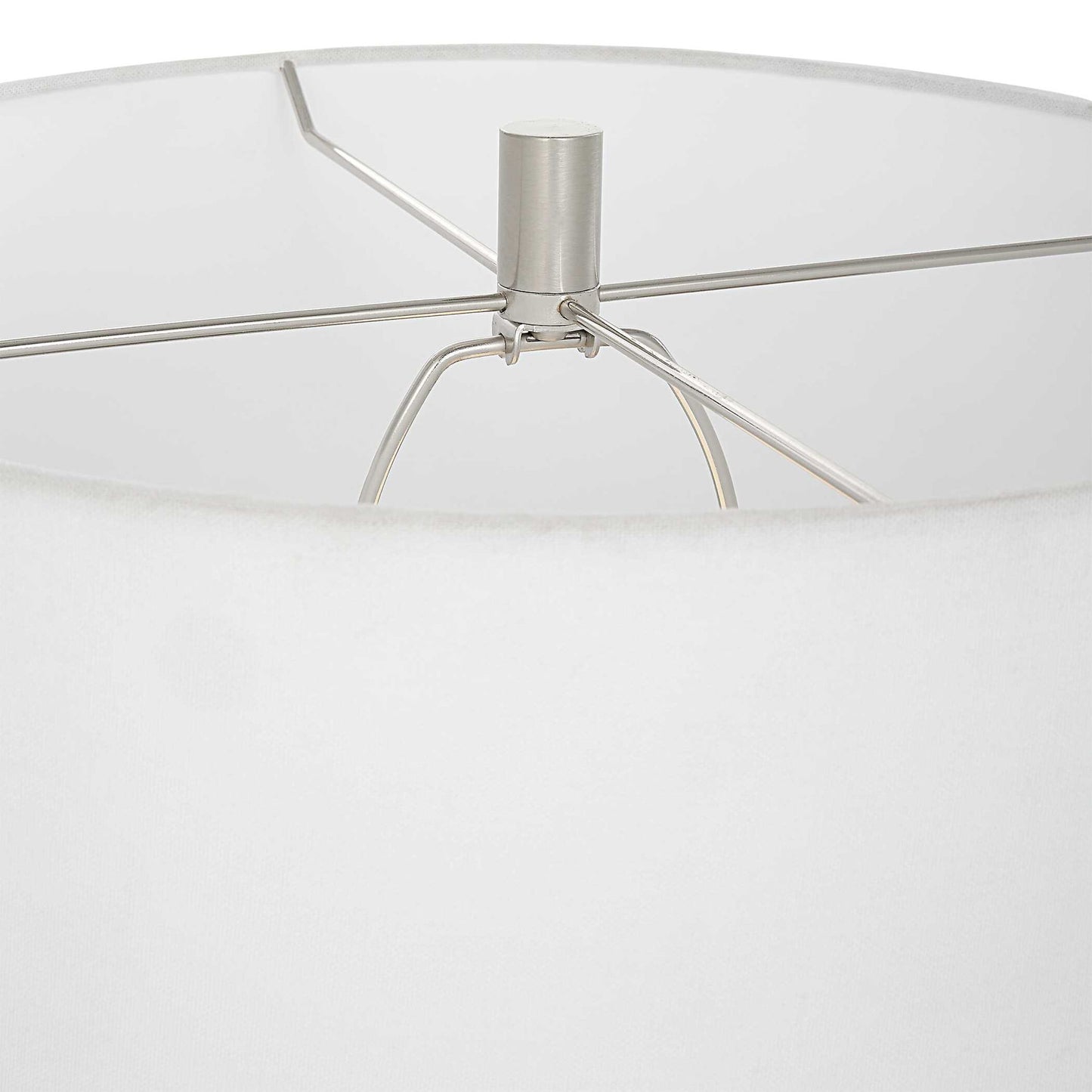 Repetition - Marble Table Lamp - White