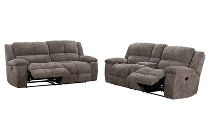 Buster - Manual Reclining Console Loveseat