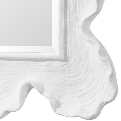 Sea Coral - Coastal Mirror - Pearl Silver