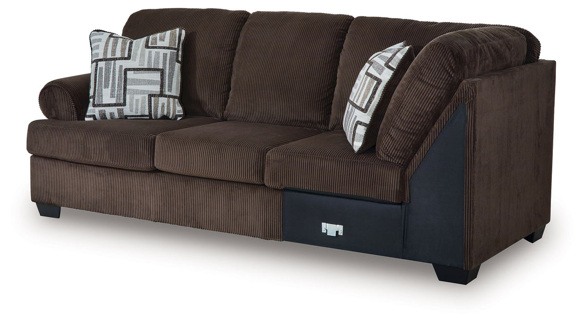 Kimlee - Sectional And Ottoman Set