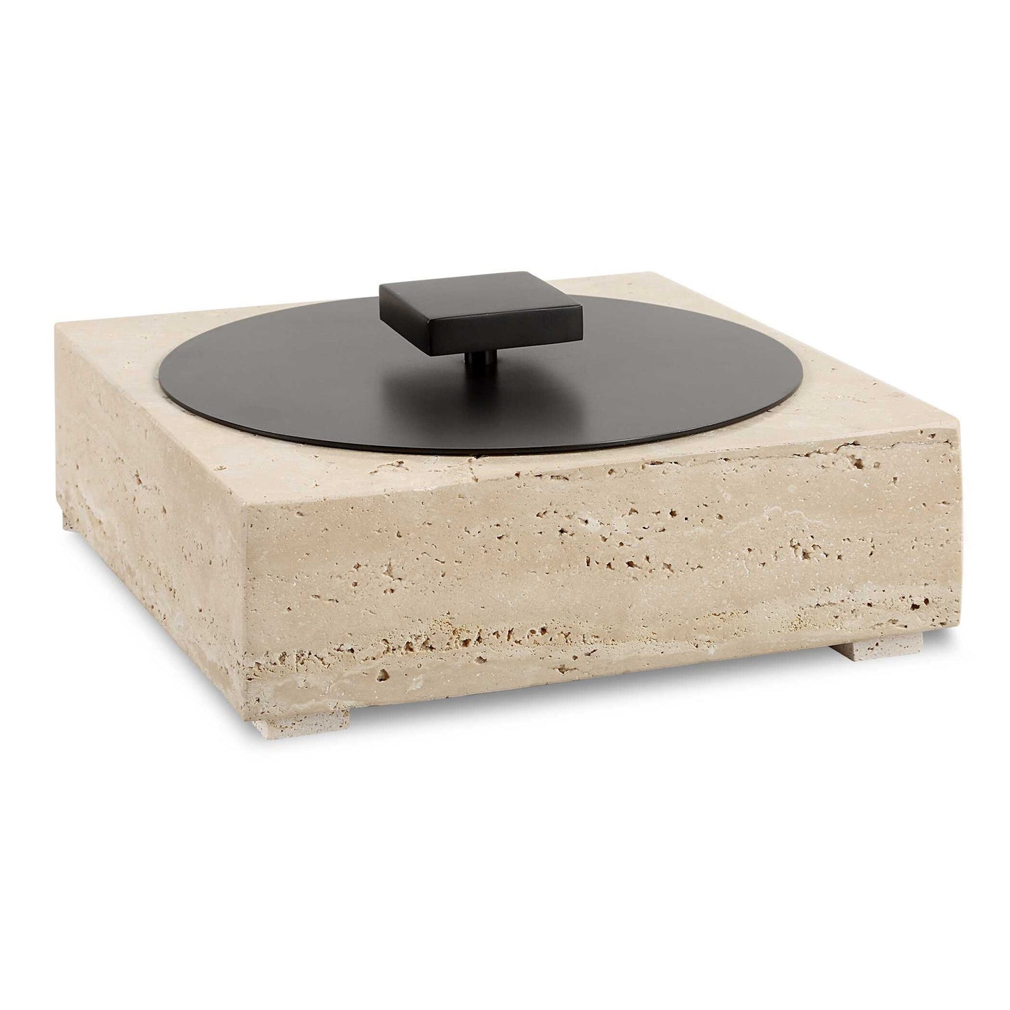 Natural Luxe - Travertine Box - Beige