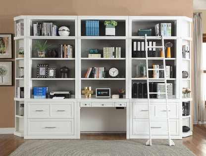 Catalina - Lateral File And Hutch - Cottage White