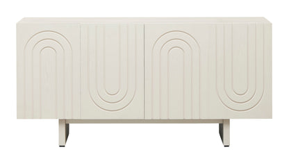 Windham - Four Door Credenza - Cream