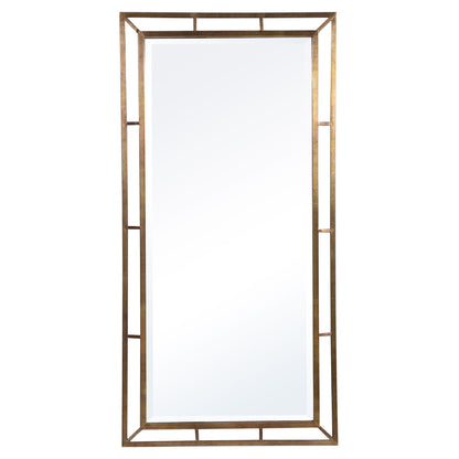 Farrow - Copper Industrial Mirror - Gold