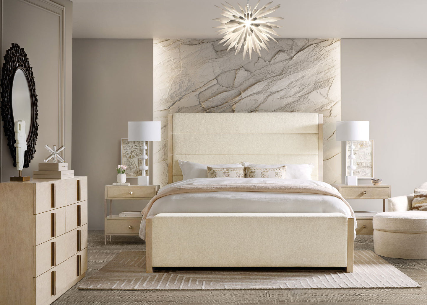 Westwood - Two-Drawer Nightstand - Beige