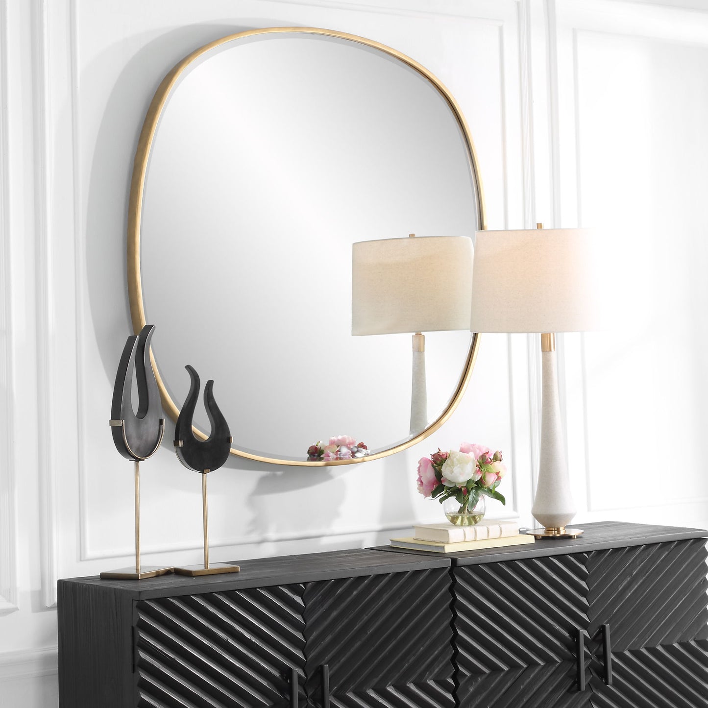 Webster - Mirror - Antique Gold