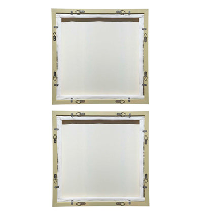 All Of A Sudden - Framed Canvases (Set of 2) - Black / Brown / Gray / Green