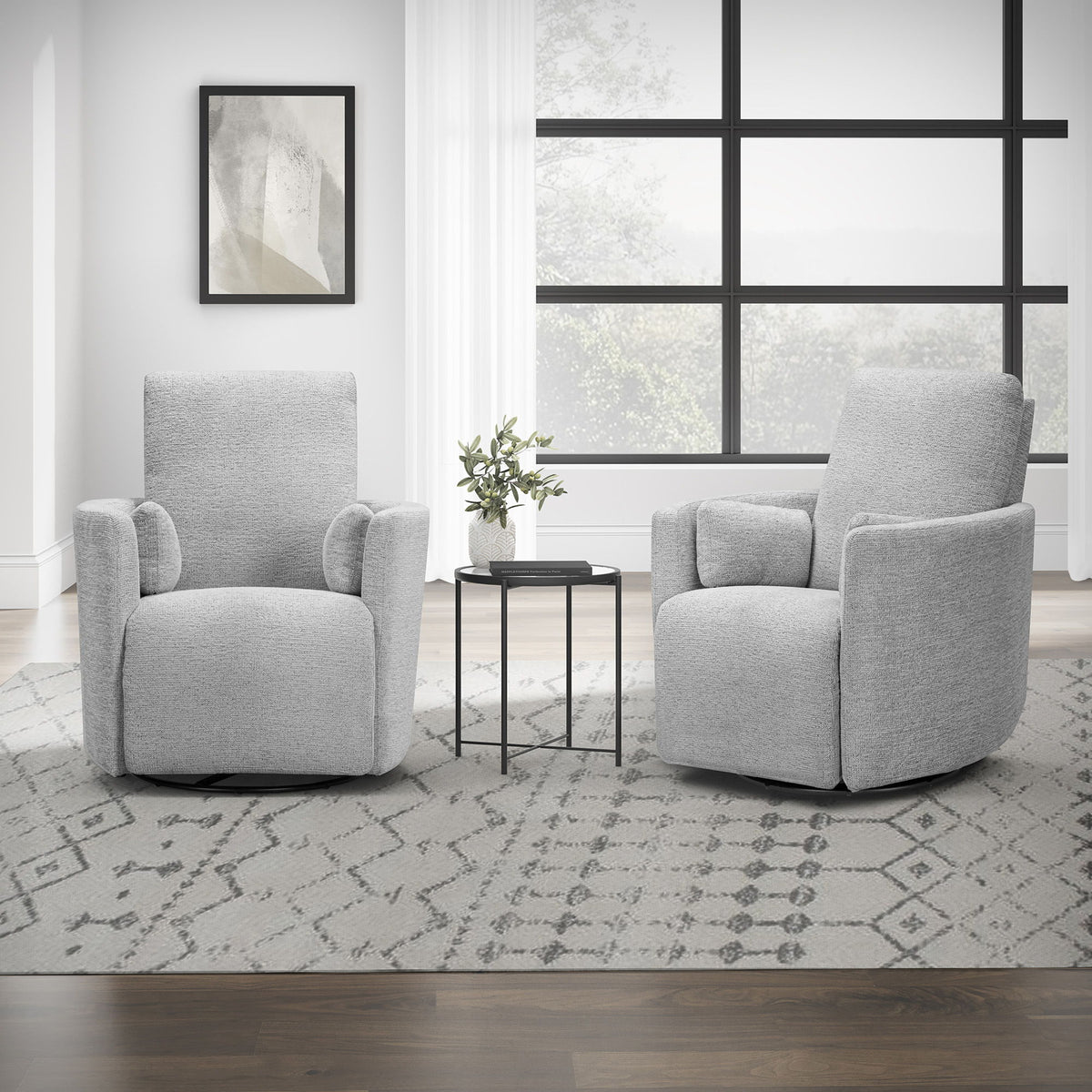 Turner - Manual Swivel Glider Recliner (Set of 2)