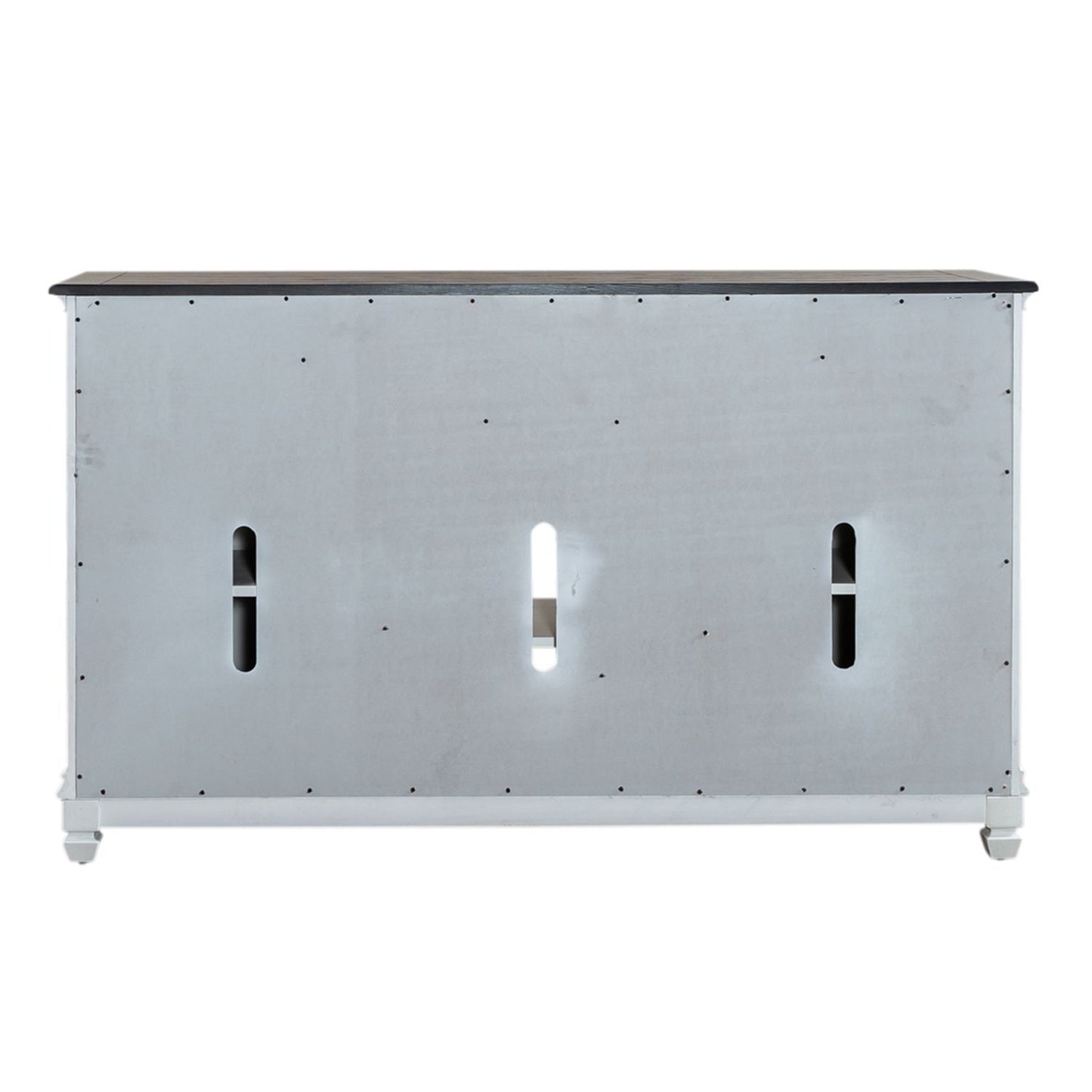 Allyson Park - 68" Highboy TV Console - White