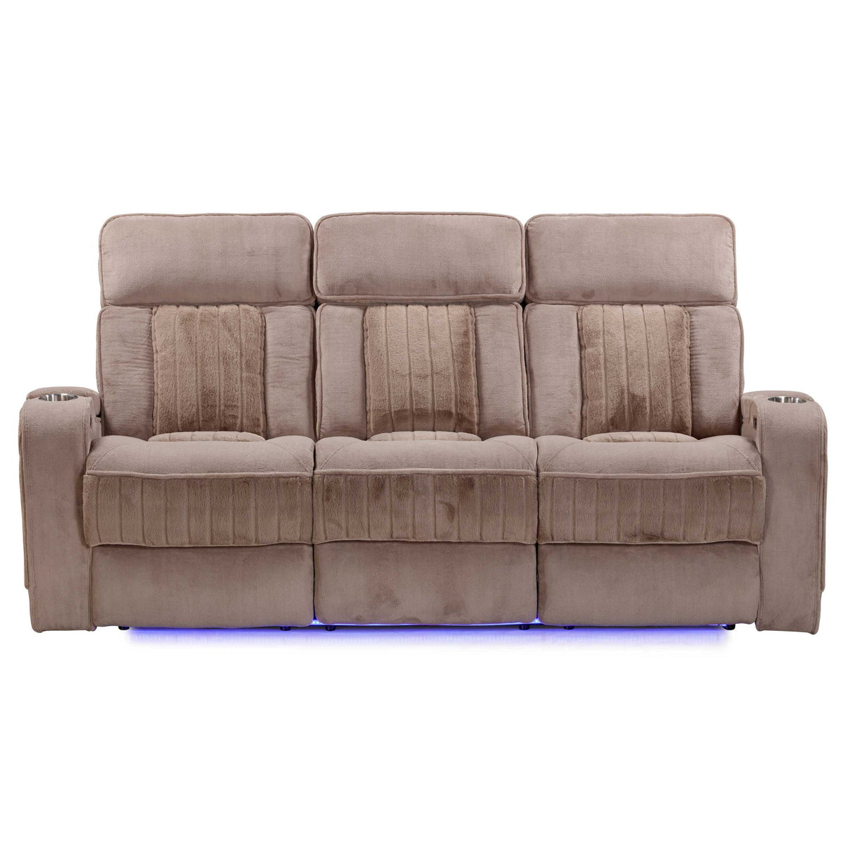 Equinox - Power Reclining Sofa With Drop Down Table