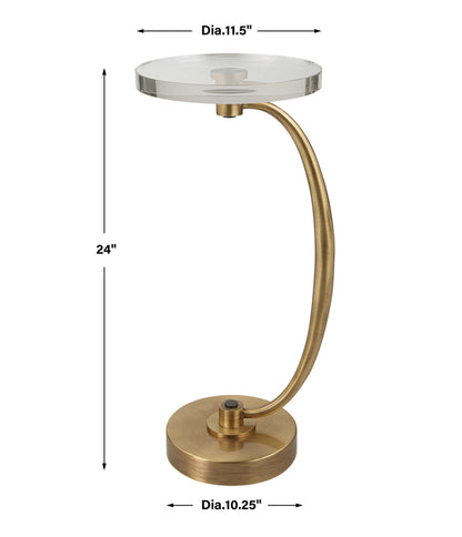 Waveney - Drink Table - Brass