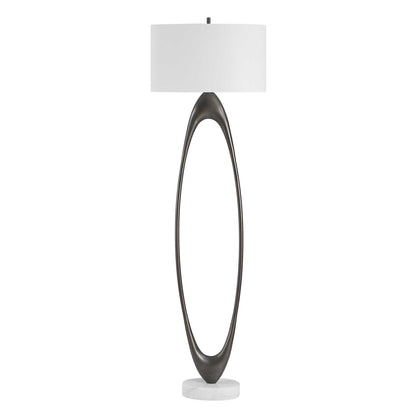 Sonic - Open Oval Floor Lamp - Bronze