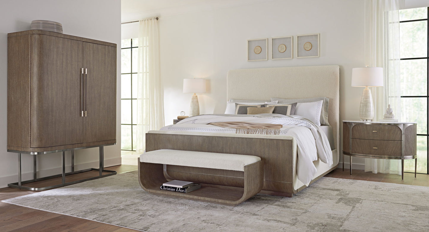 Modern Mood - Upholstered Panel Bed