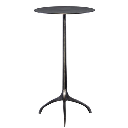 Beacon - Industrial Accent Table - Black