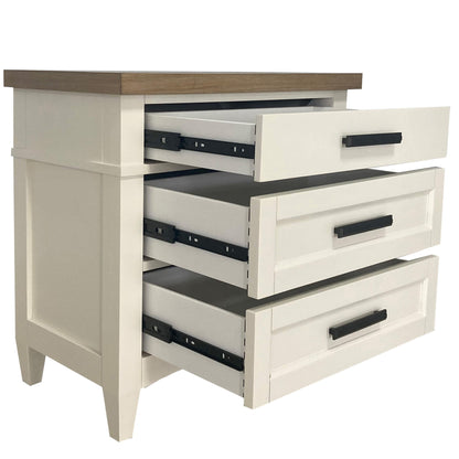 Americana Modern Bedroom - 2 Drawer Nightstand