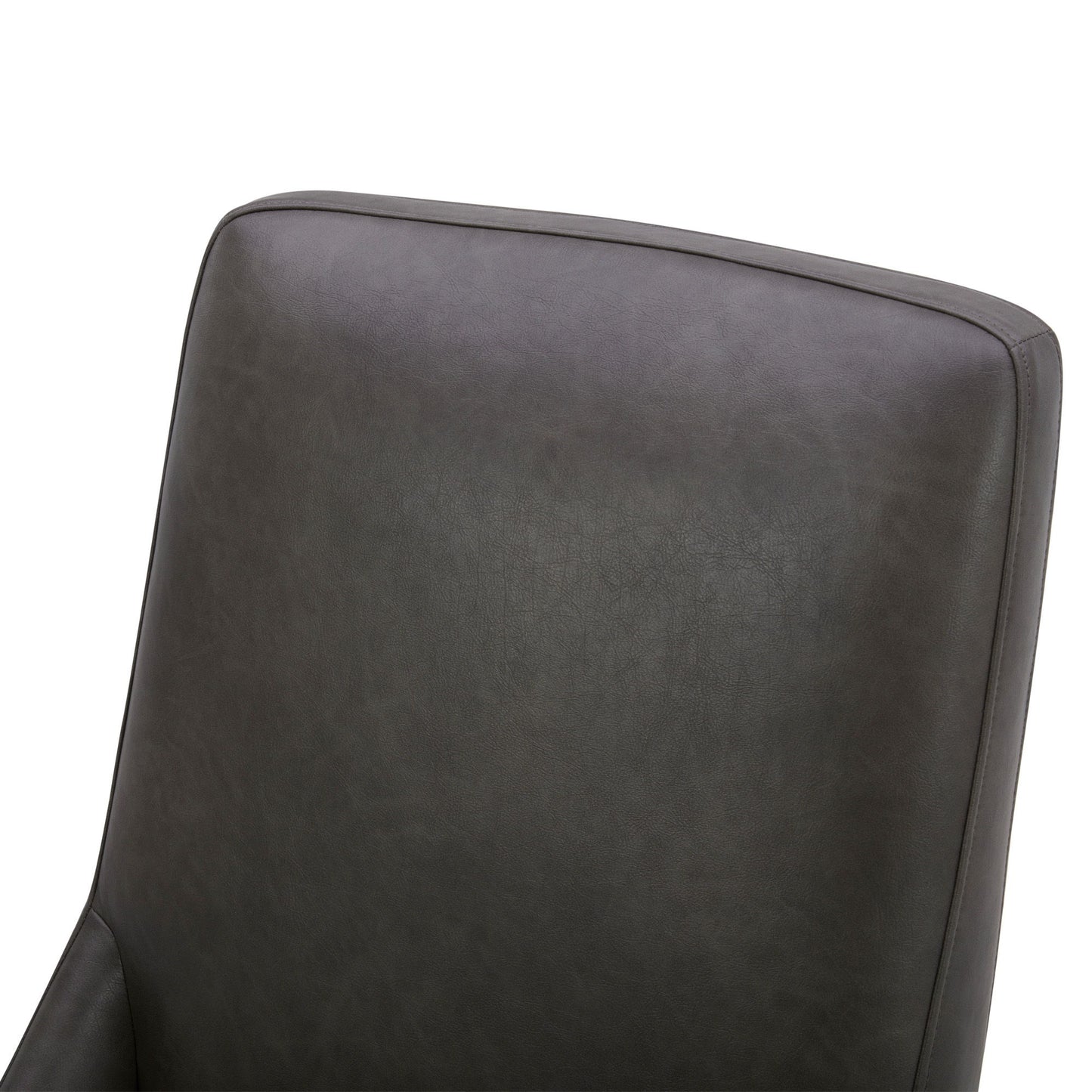 Crossings - Round Dining Table With 4 Upholstered Chairs - Brown & Dark Gray