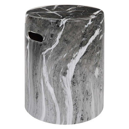 Marvel - Marbled Garden Stool