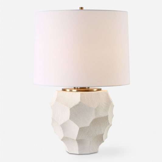 On Edge - Chalk White Table Lamp