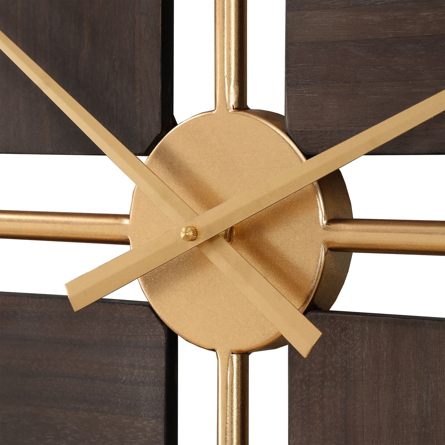 Walnut Elegance - Wall Clock