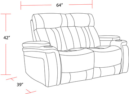 Royce - Power Loveseat
