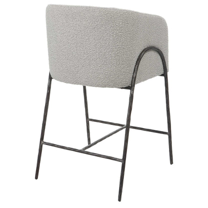 Jacobsen - Gray 27" Counter Stool