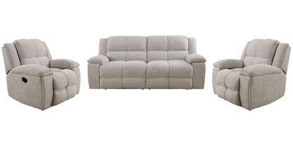 Buster - Manual Glider Reclining Sofa Set