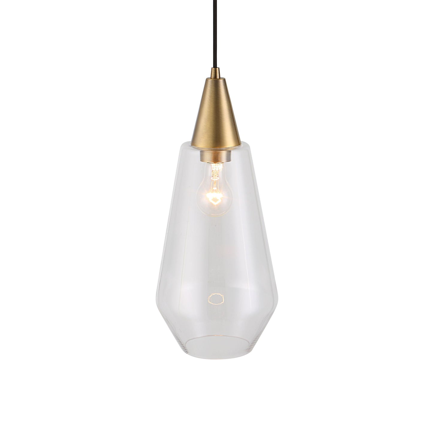 Eichler - 1 Light Mini Pendant - Antique Brass