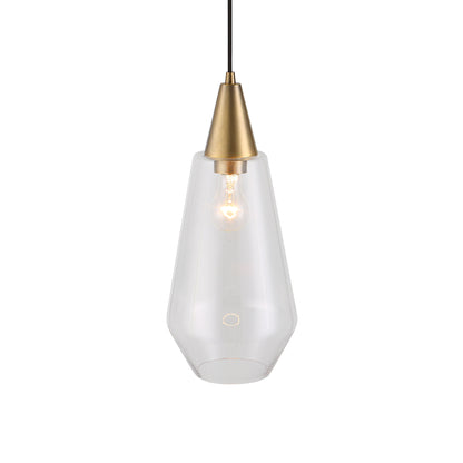 Eichler - 1 Light Mini Pendant - Antique Brass