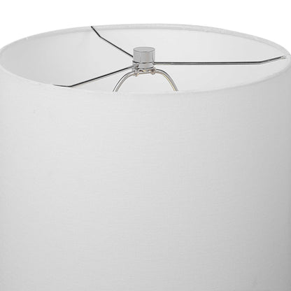 Inverse - Marble Table Lamp - White