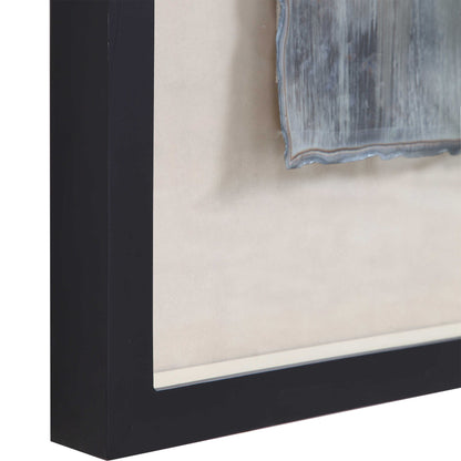 Rustic Patina Grande - Abstract Art - Dark Gray