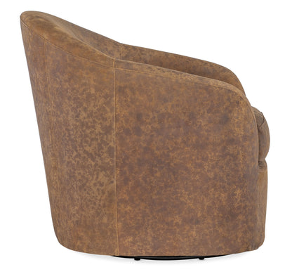 CC - Remi Swivel Chair - Light Brown