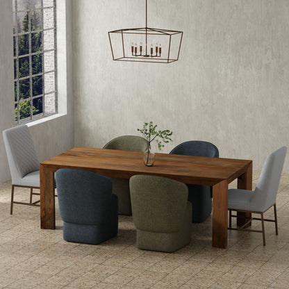 Crossings - Downtown Rectangular Dining Table - Amber