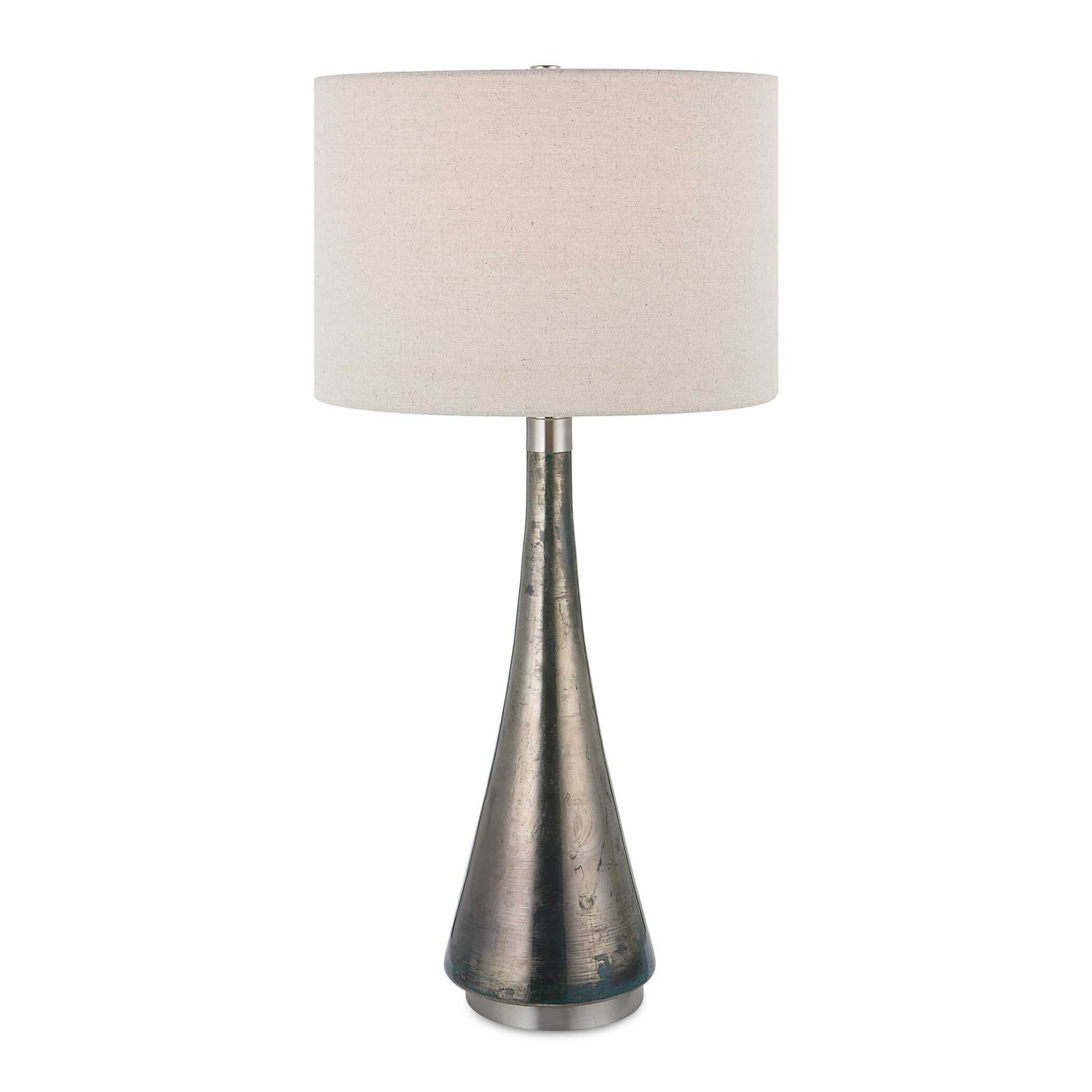 Contour - Metallic Glass Table Lamp - Dark Gray