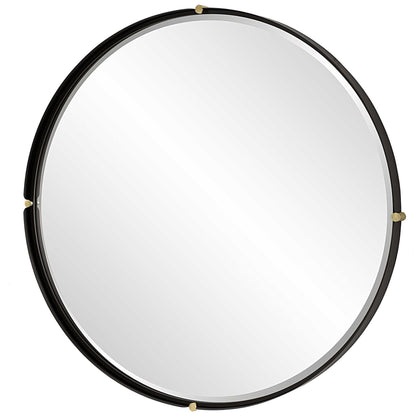 Bonded - Round Mirror - Black