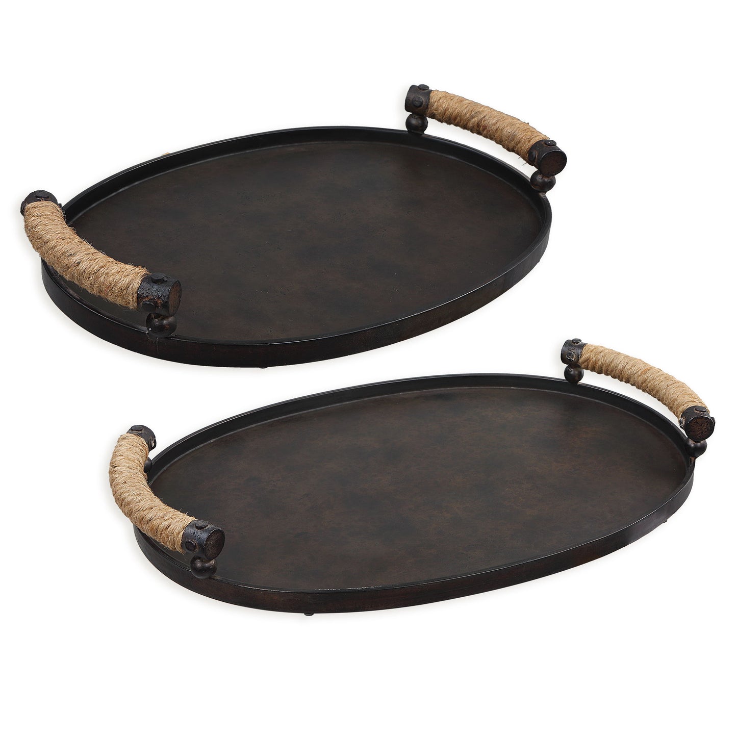 Viggo - Bronze Trays (Set of 2)