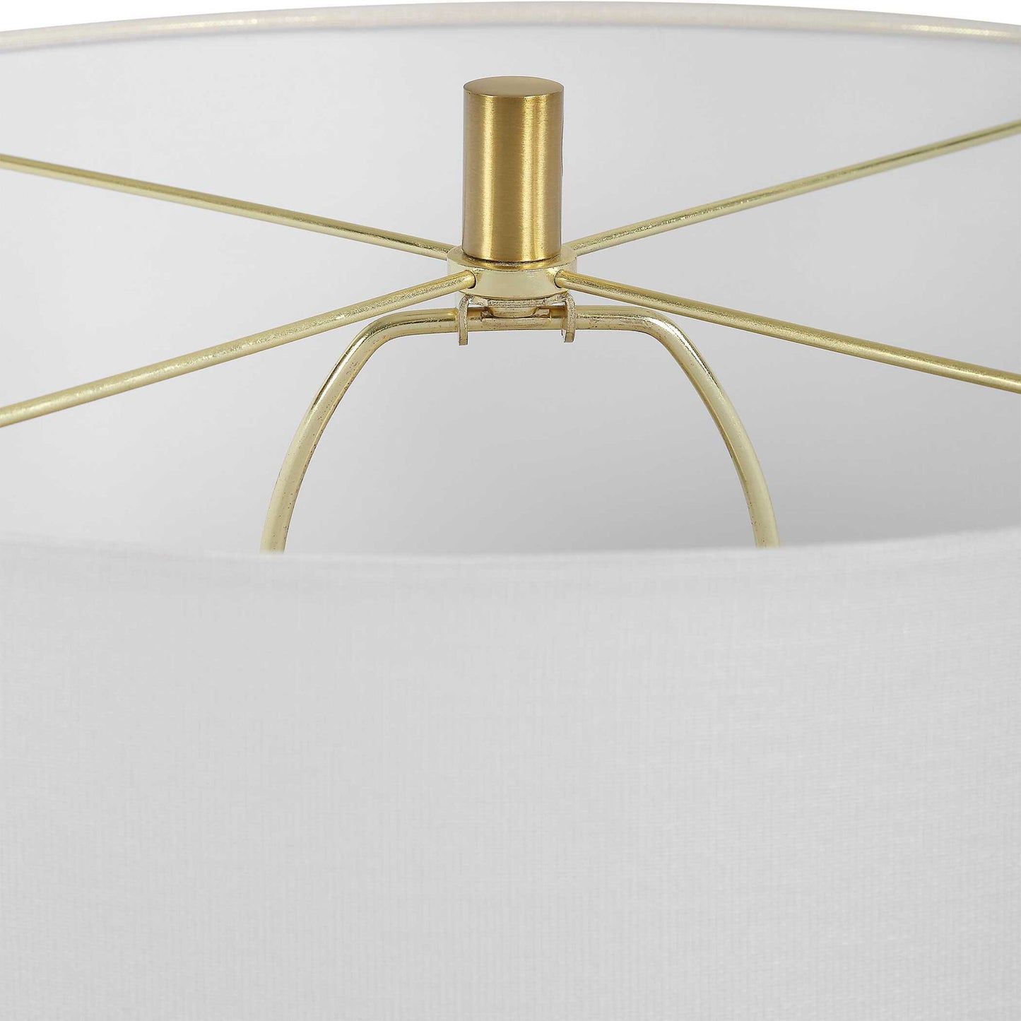 Armitage - Textured Table Lamp - Blue / Brown / Gray / White