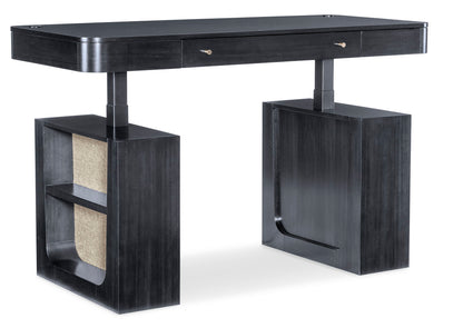 Kenzo - Adjustable-Height Desk - Black