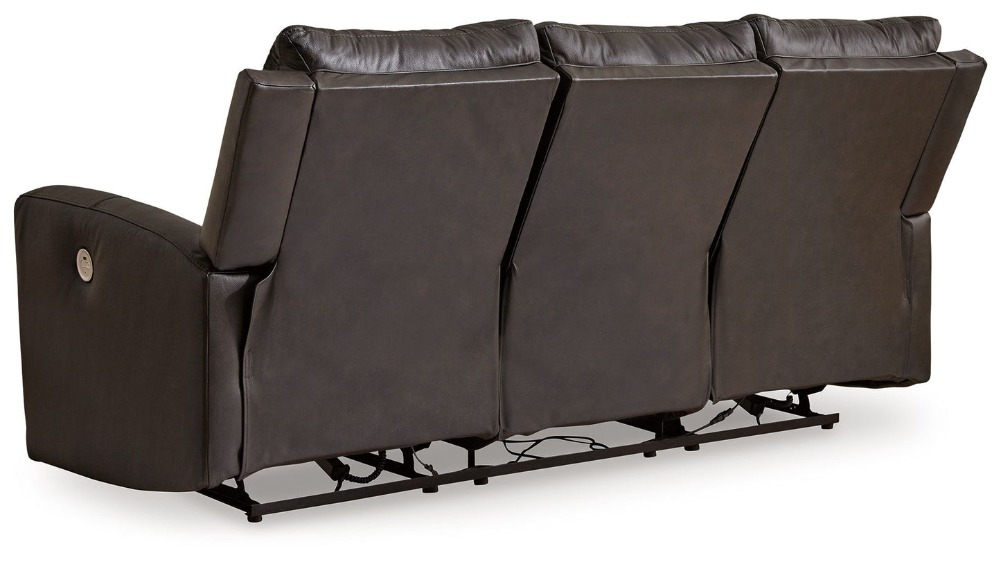 Boxmere - Storm - Reclining Power Sofa