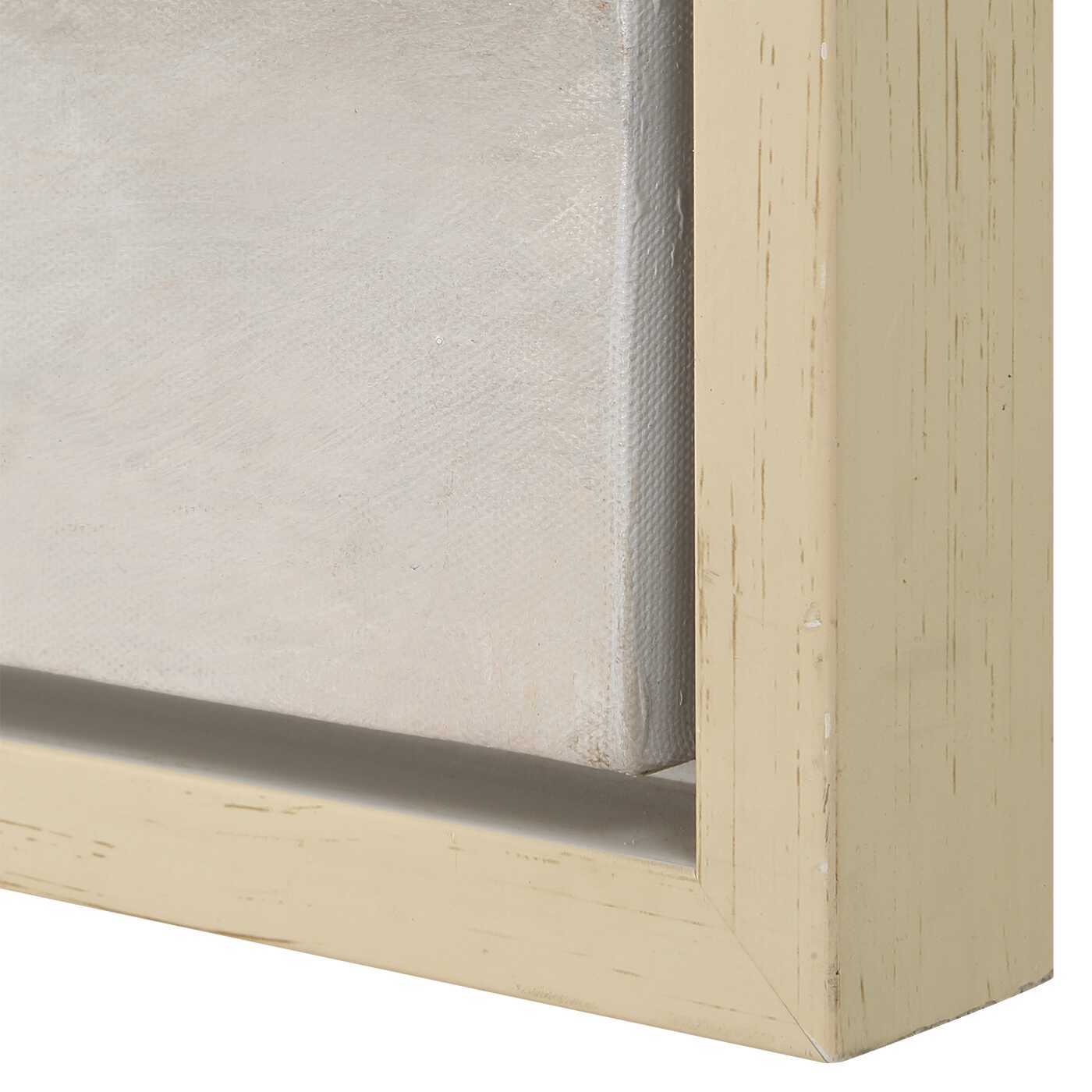 Crossing Paths - Coastal Landscape Painting - Black / Blue / Gray / White