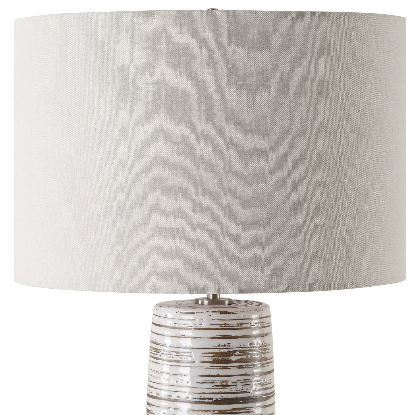 Haven - Glaze Table Lamp - White