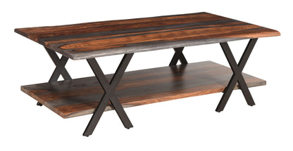 Sierra II - Cocktail Table - Brown