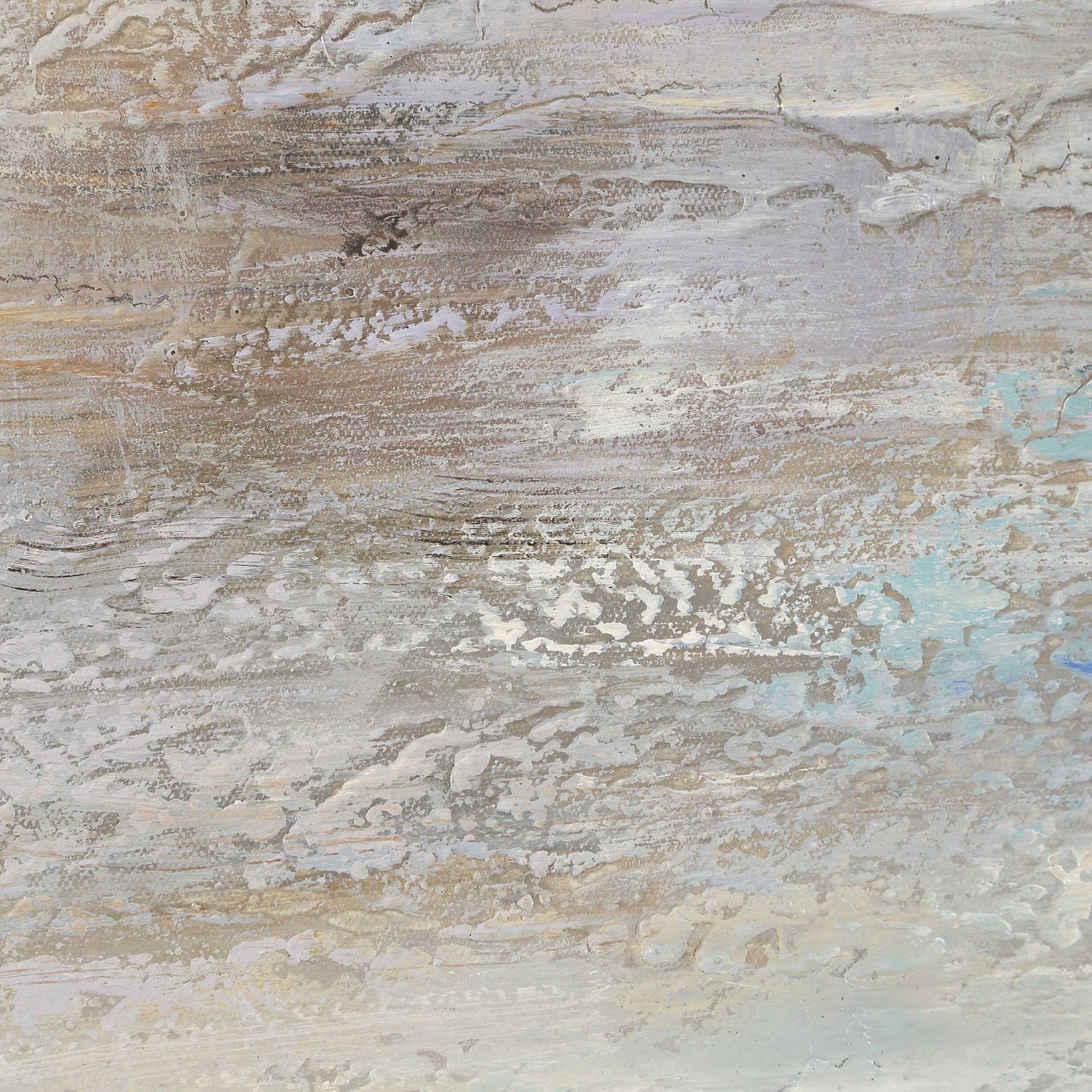 Say When - Hand Painted Canvas - Black / Blue / Brown / Gold / Gray / White