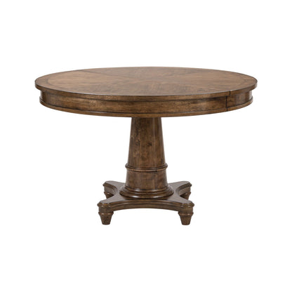 Harrison Heights - Pedestal Table - Sienna