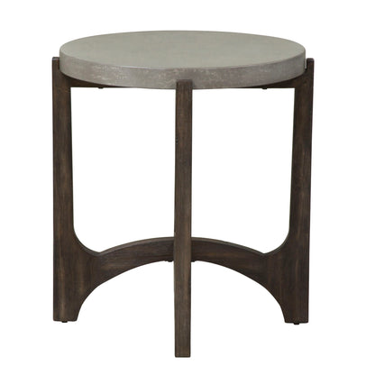 Cascade - End Table - Dark Brown