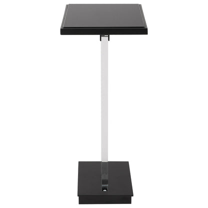 Angle - Contemporary Accent Table - Black