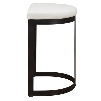 Ivanna - White Counter Stool