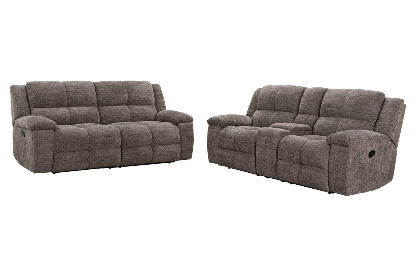 Buster - Manual Reclining Console Loveseat